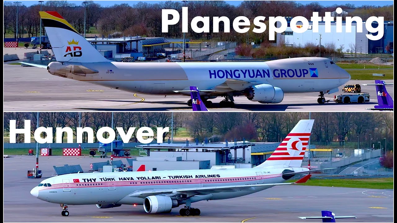 Planespotting Hannover (HAJ) with A330 and B747-8! | March 2025 | Part 2