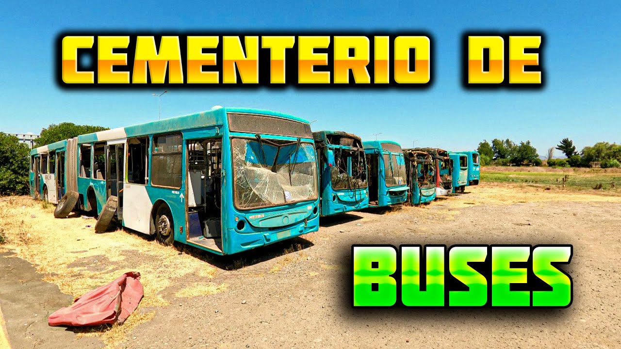 Así terminan los BUSES del Transantiago TENDRAN UNA SEGUNDA OPORTUNIDAD?
