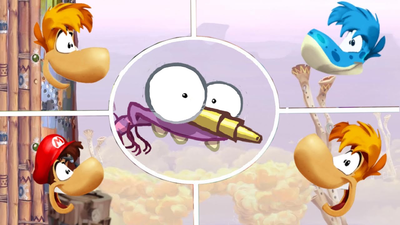 4 rayman all mosquito bosses