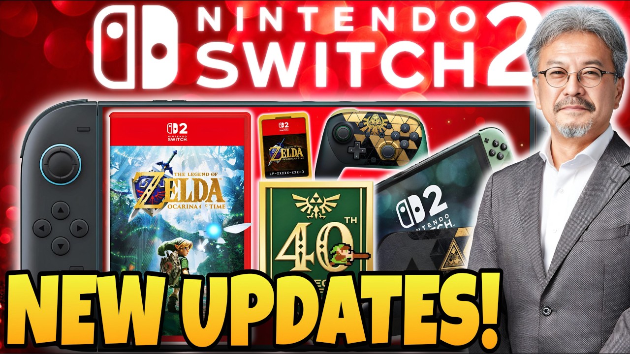 Новости о Zelda 40th Anniversary Switch 2! + Новые игры Nintendo!