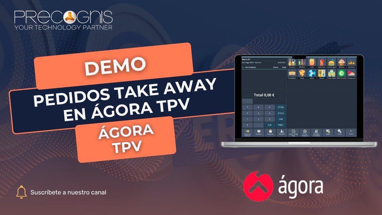 Cómo gestionar pedidos Take Away con Ágora TPV: Automatiza tu restaurante en 2025 | Precognis
