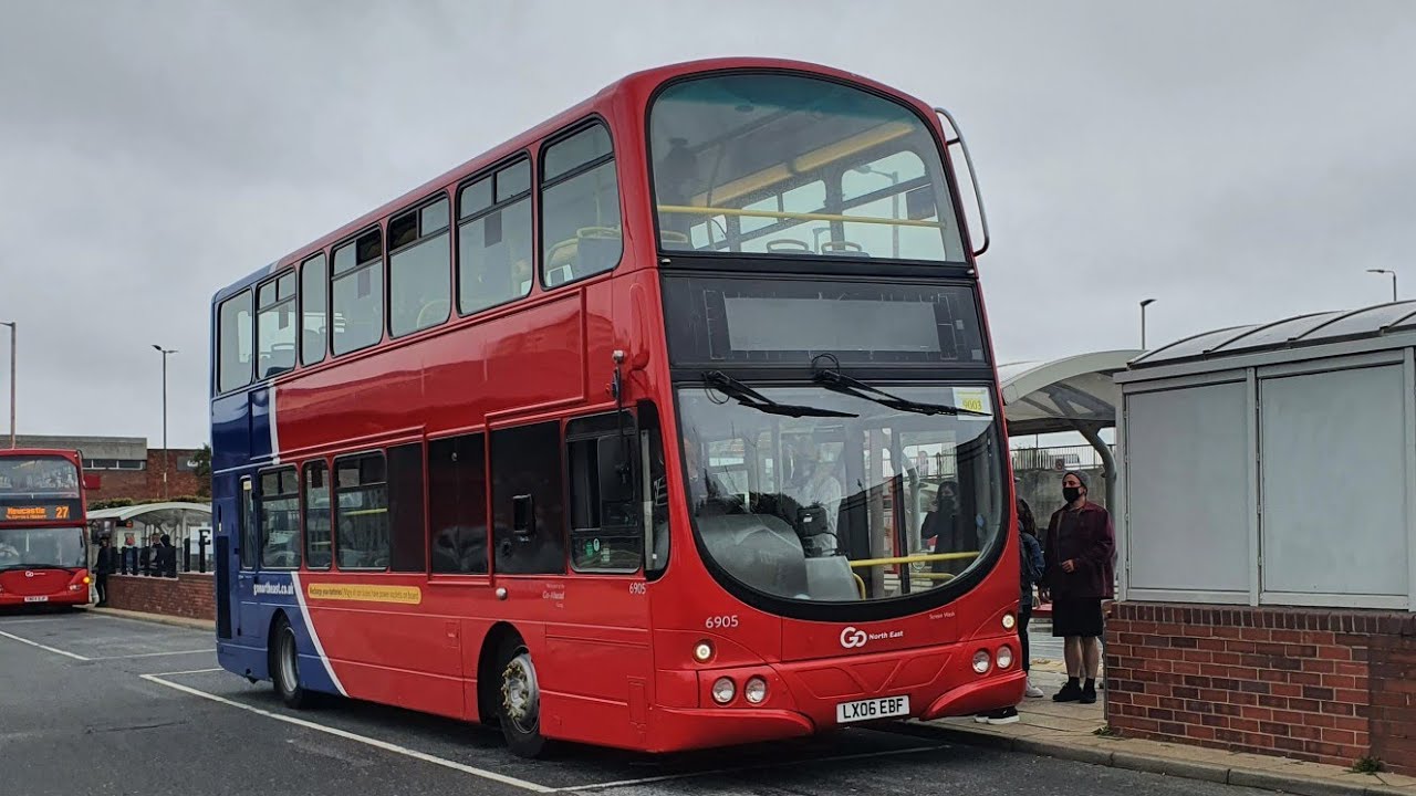 🚍🚍*Beast* Go North East 6905 LX06 EBF Volvo B7