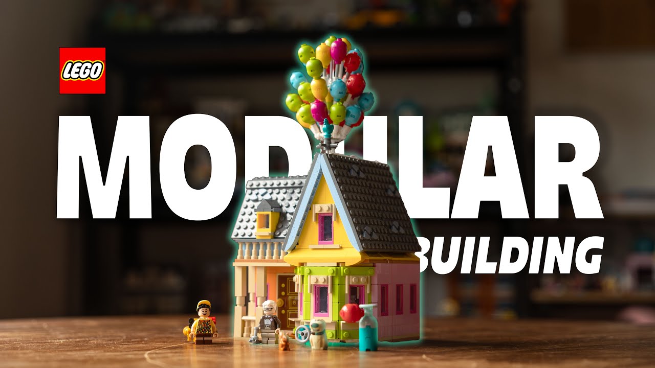 Превращаем дом LEGO Up в МОДУЛЬНОЕ ЗДАНИЕ