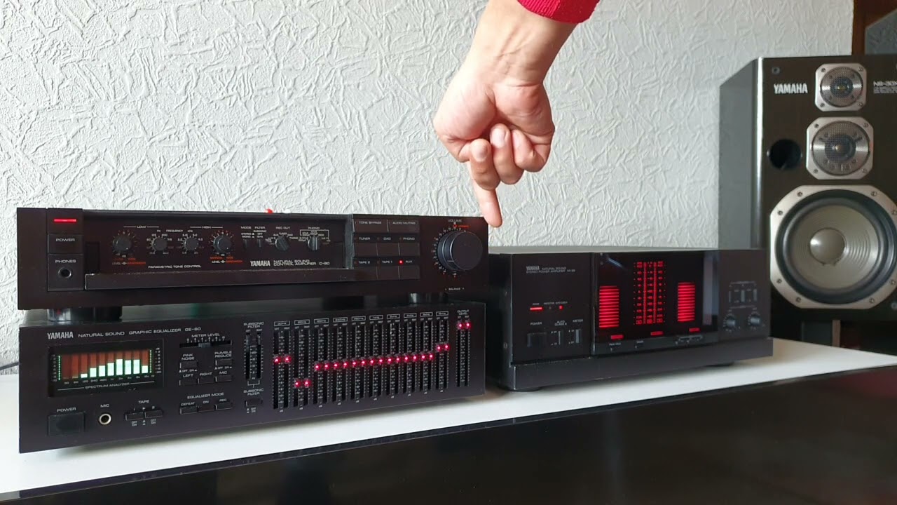 Yamaha M-85, C80, GE-60, NS-30X