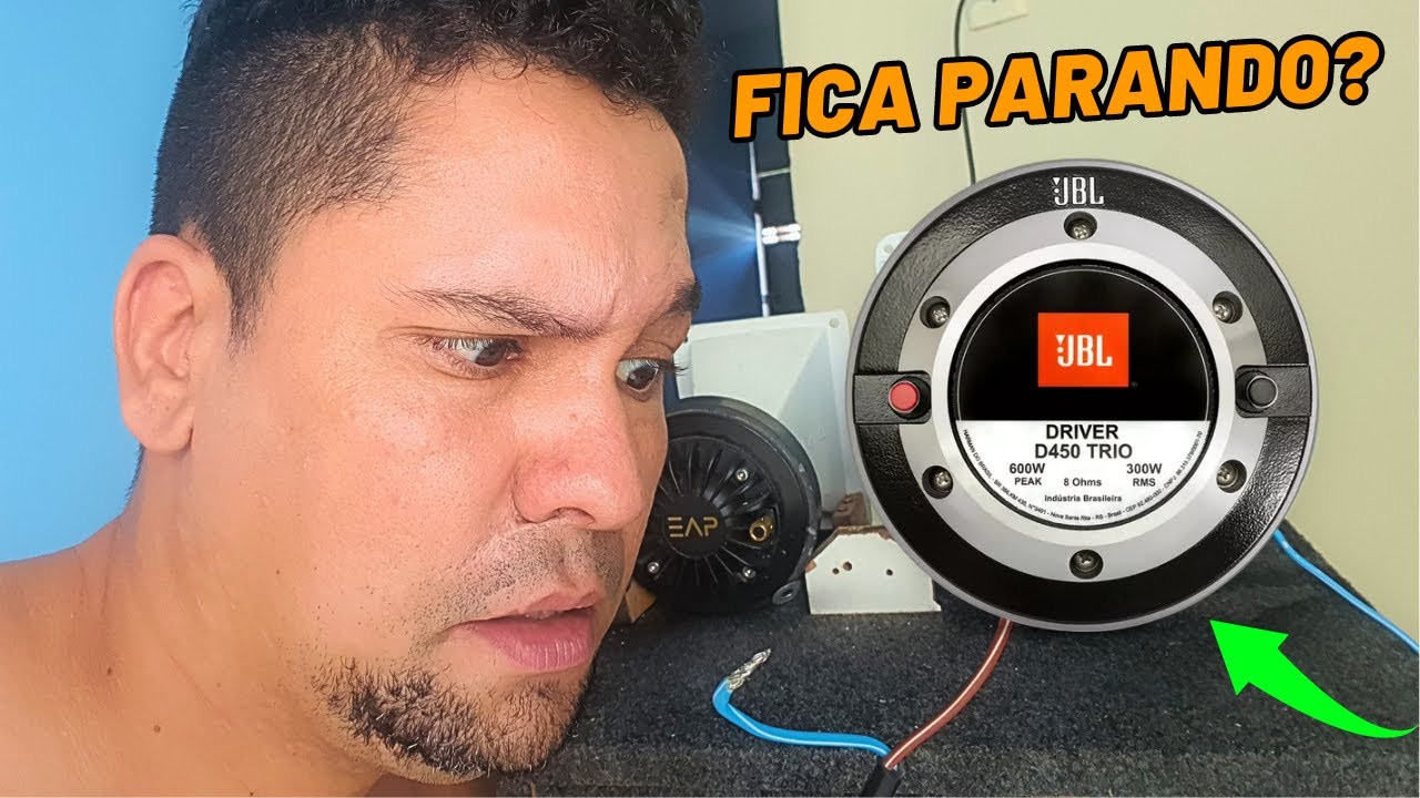 CORNETA  PAROU DE FUNCIONAR e Super Tweeter - O QUE SERA? resolver isso