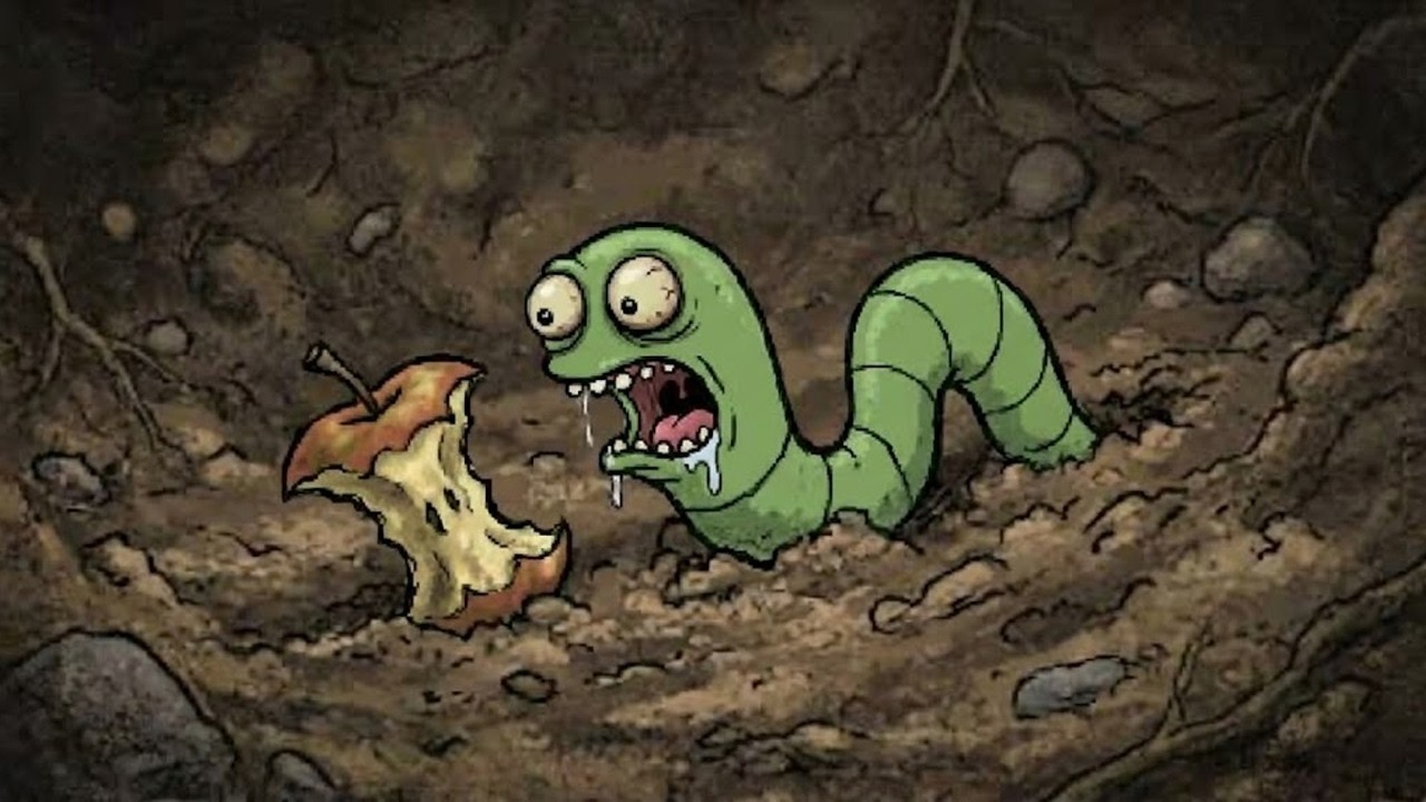 I Simulated Hungry Worm in Real Life