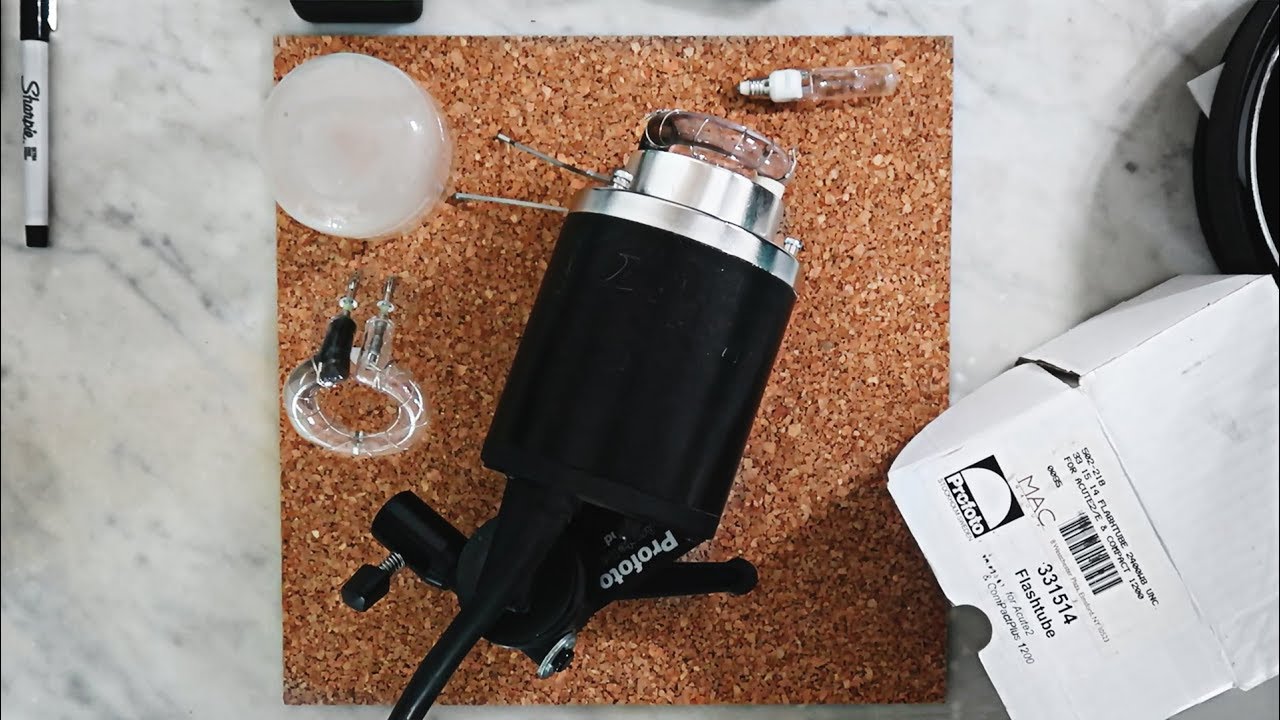 I BLEW IT! Replacing a Profoto flash tube
