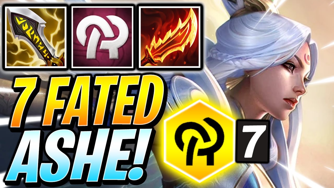 7 FATED ASHE IS GOATED! (CLUTCH ENDING) - TFT Set 11 Best Comps | Teamfight Tactics Patch 14.8 Guide