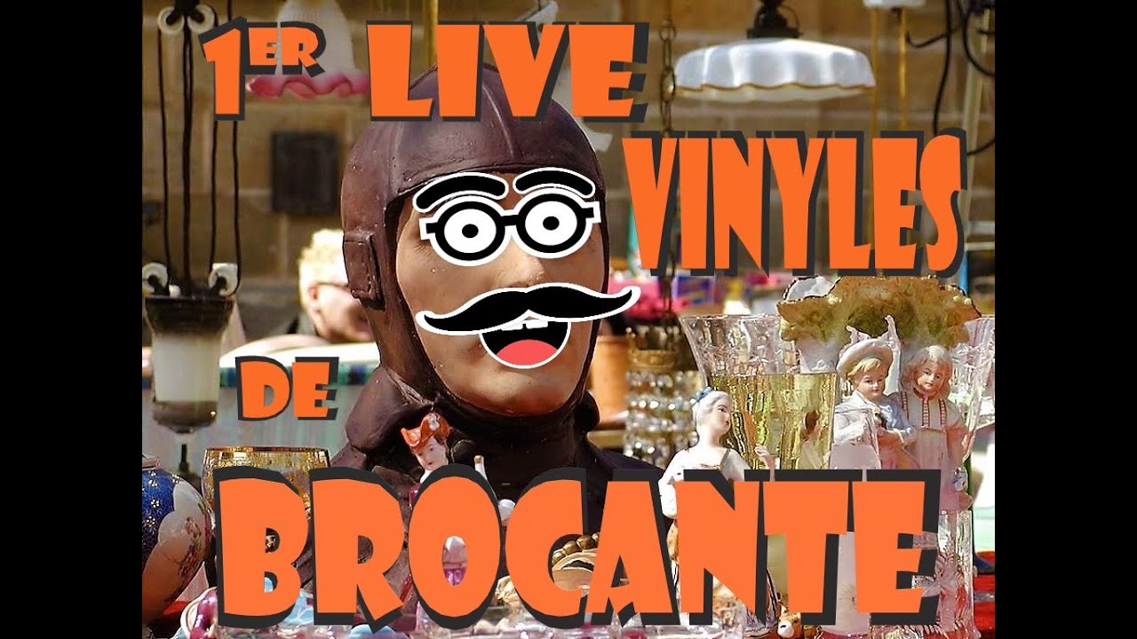 😱1er LIVE BROCANTE VINYLES😱+ compte rendu : une pêche au gros malgré un tout petit hameçon au départ