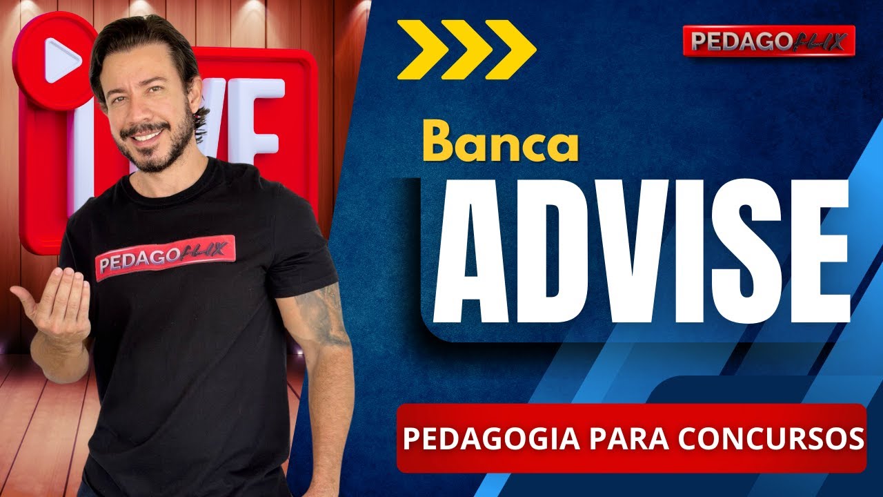 🔴 Ao Vivo: BANCA ADVISE: Questões Comentadas!