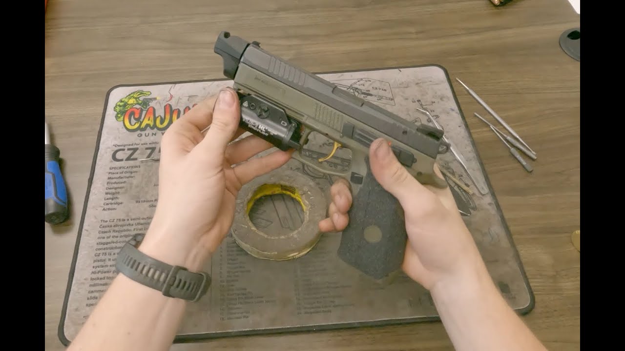 CZ P09/P07 Complete disassembly and reassembly