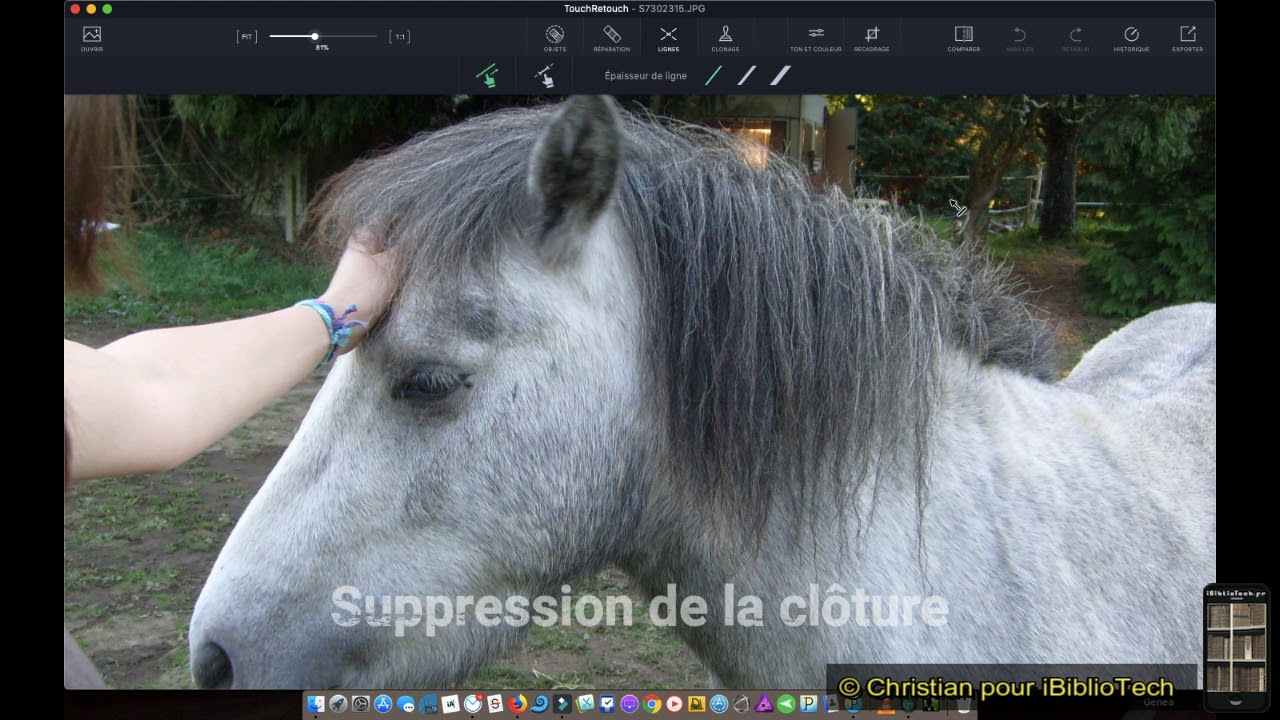 Prise en main de TouchRetouch