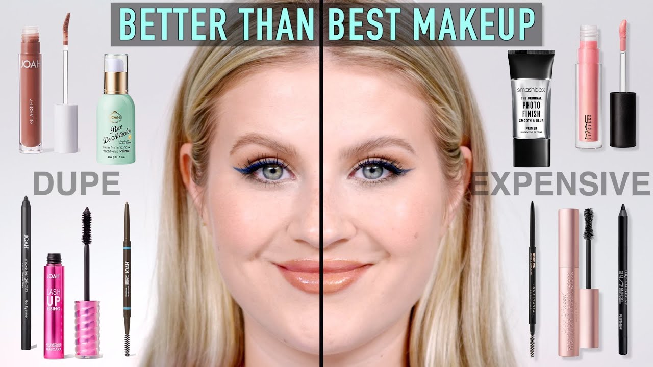 Better Than The Best Makeup | Dupe vs Expensive