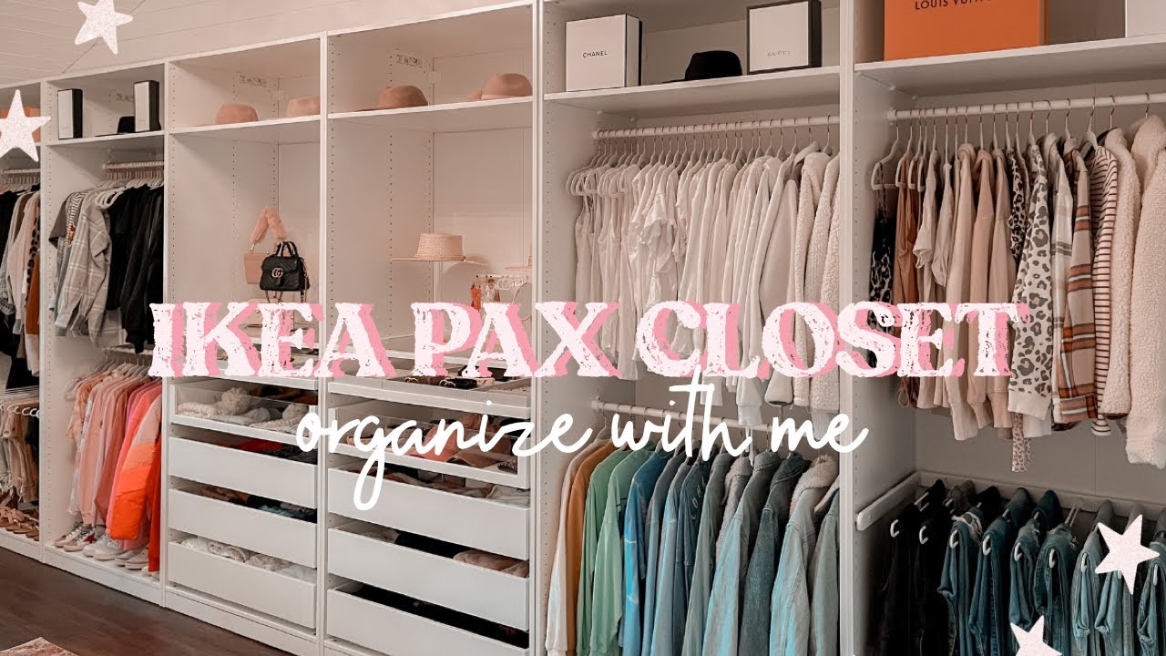 Гардеробная система Ikea Pax | Обзор шкафа + Организация 2021