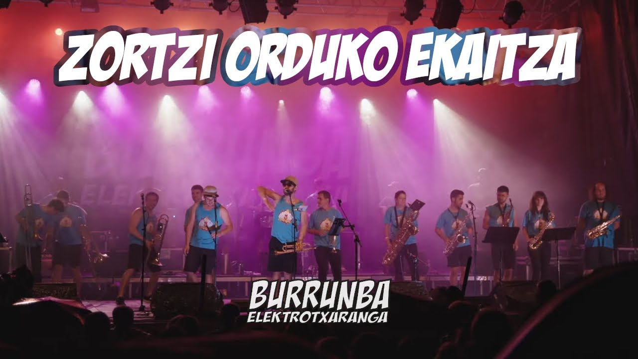Sarrera + Zortzi orduko ekaitza (Burrunba zuzenekoak)