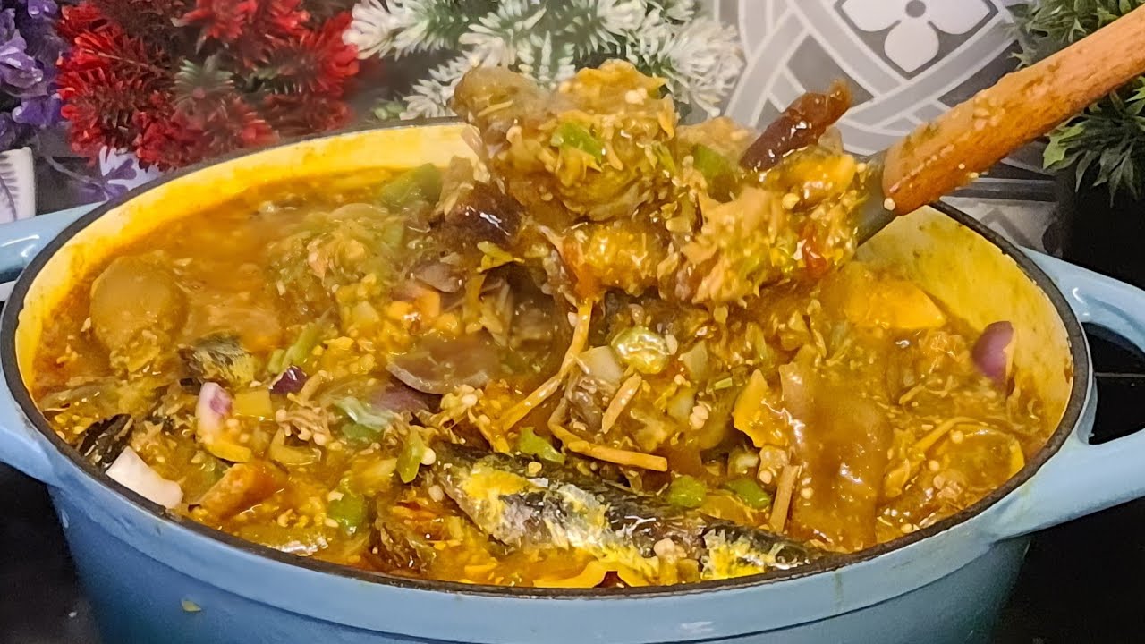 My Crowd Okro stew//@Imelda's kitchen papabi