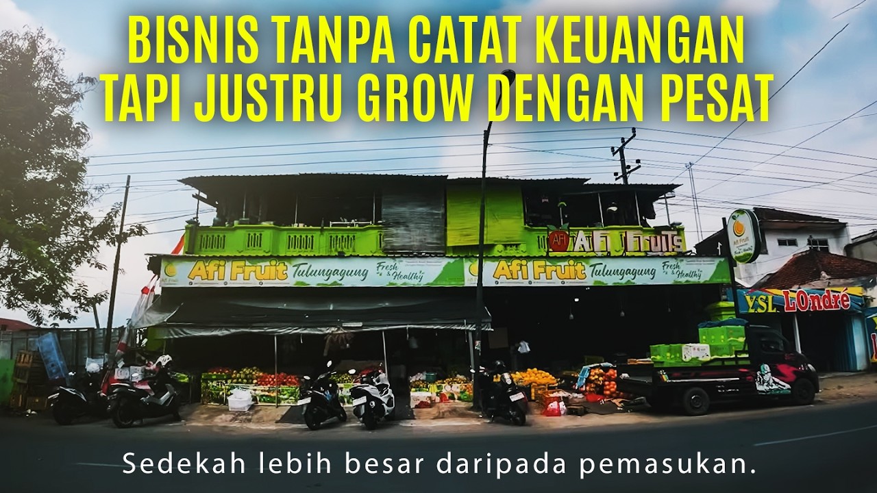 KEAJAIBAN SEDEKAH! Pasutri Sukses Jualan Buah Bermodal Uang 250 ribu Jualan Pinggir Jalan