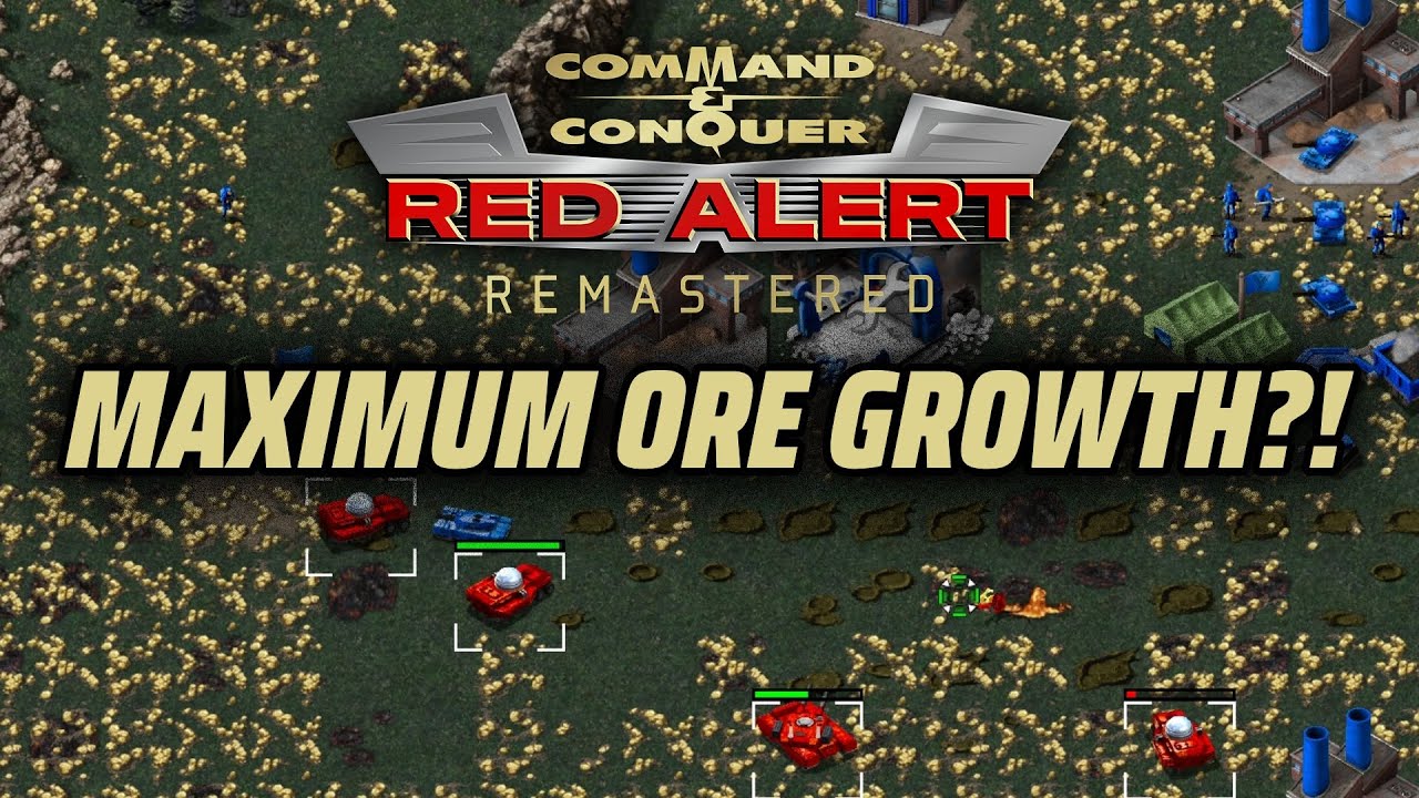 Red Alert 1 | Maximum Ore Growth | (A bit troling game lol)