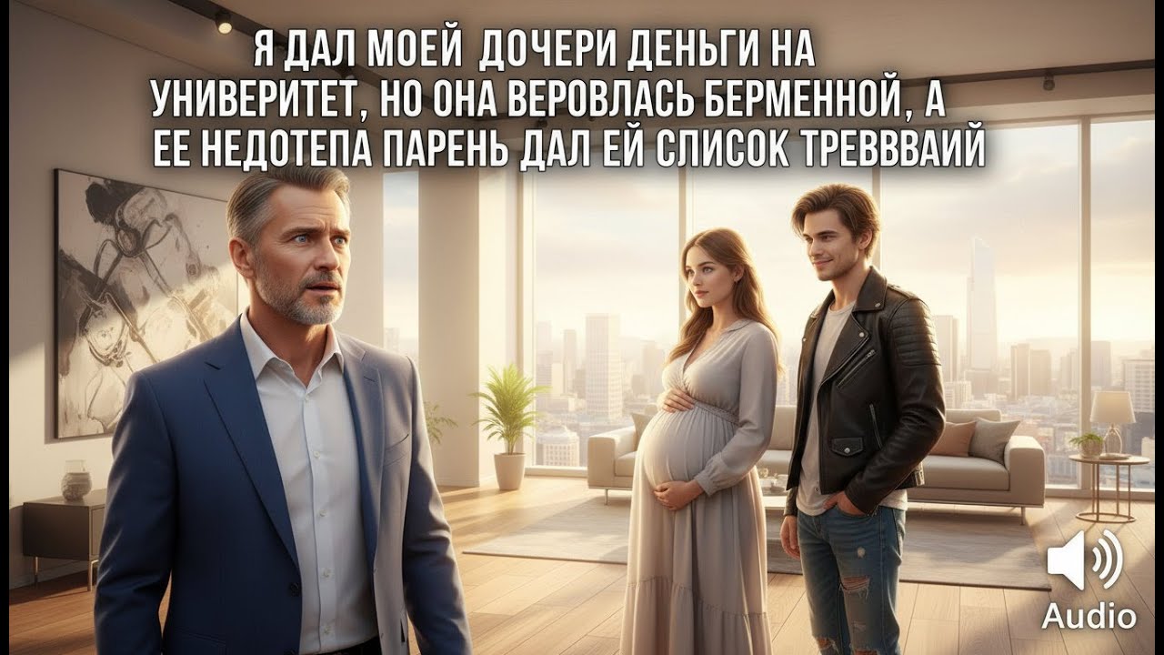 Я СОЗДАЛ ДОЧЕРИ ФОНД НА УНИВЕРСИТЕТ — ОНА ВЕРНУЛАСЬ БЕРЕМЕННОЙ, А ЕЁ БОЙФРЕНД ВЫСТАВИЛ ТРЕБОВАНИЯ