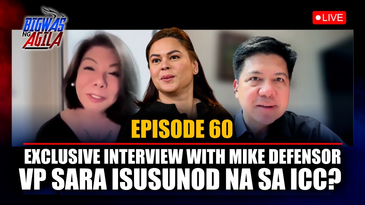 EP 60 | EXCLUSIVE INTERVIEW WITH MIKE DEFENSOR! VP SARA ISUSUNOD NA SA ICC?