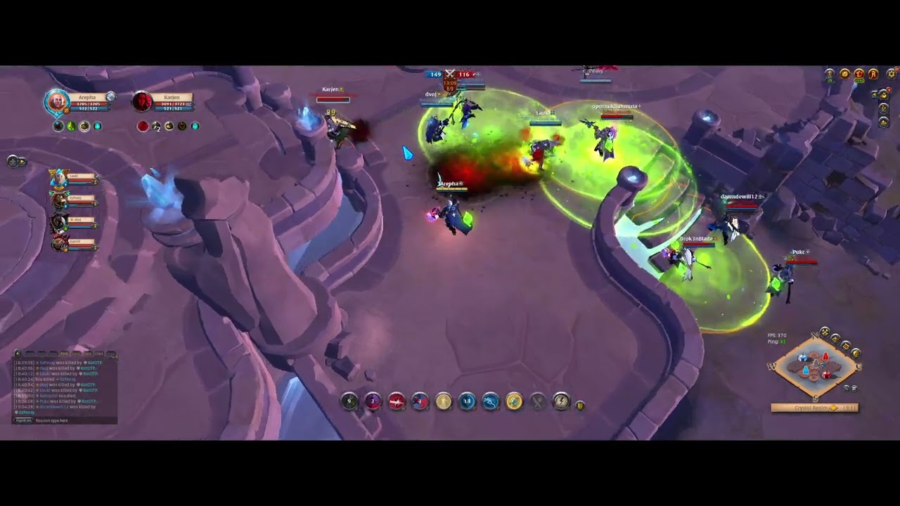 S28 Finals Crystal 5v5 lvl 8 vs Karjen