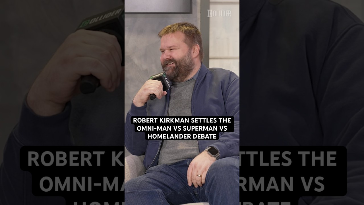 Robert Kirkman Settles the Omni-Man vs Superman vs Homelander Debate #invincible #omniman #superman