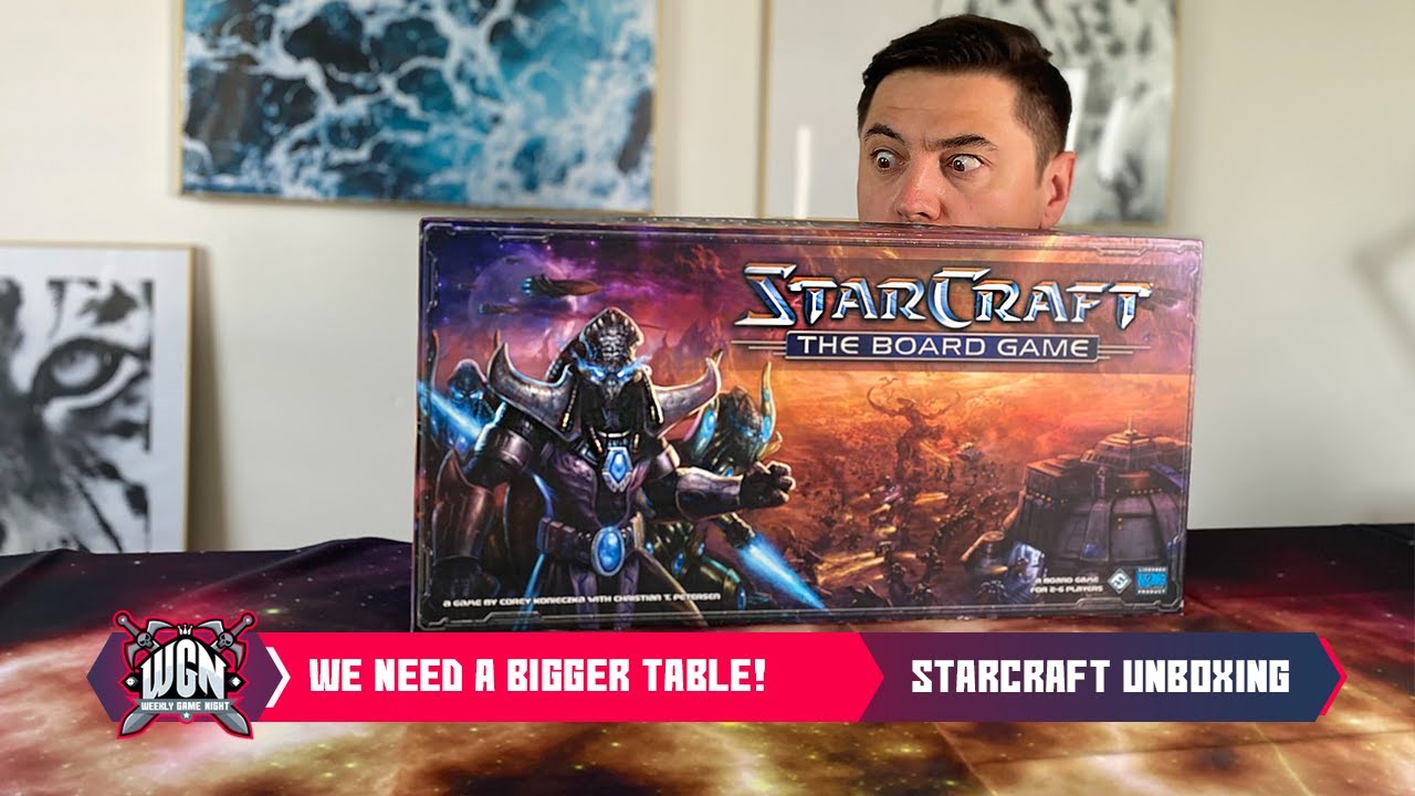 Starcraft board game - unboxing video 2020