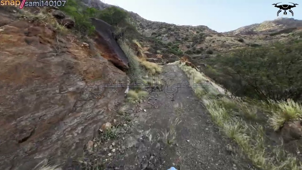 تصوير طريقي الى بطحة بني حسين 4k كاميرا DJI