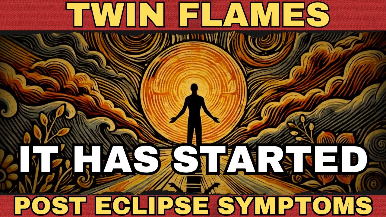 ⚠️ TWIN FLAME ALERT — Physical Symptoms After the Eclipse Have Started, Be Prepared 🌑✨