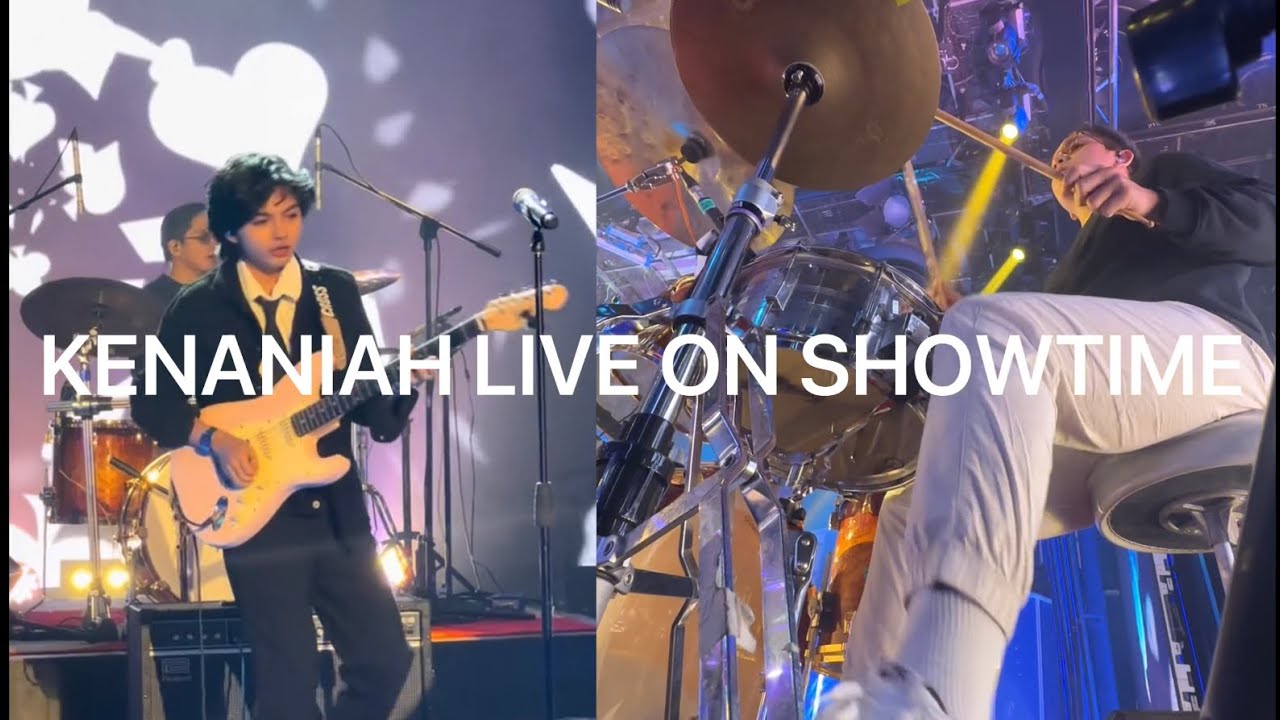KENANIAH live on SHOWTIME (Drum Cam)