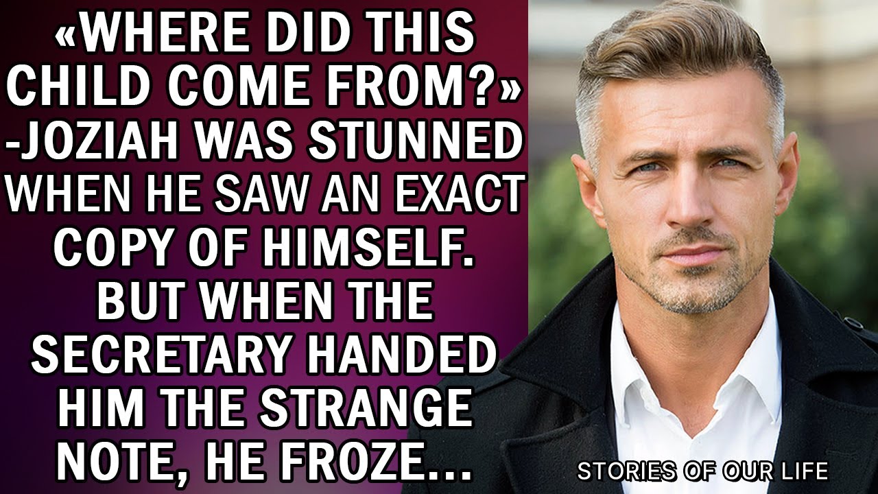 Joziah was stunned when he saw an exact copy of himself. But when the secretary handed him a note...