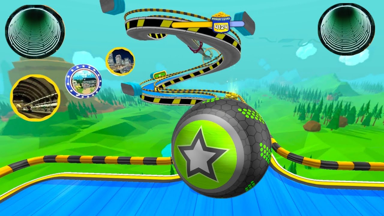 Going Balls, SpeedRun, Going Balls Portal Run Gameplay Level 4127