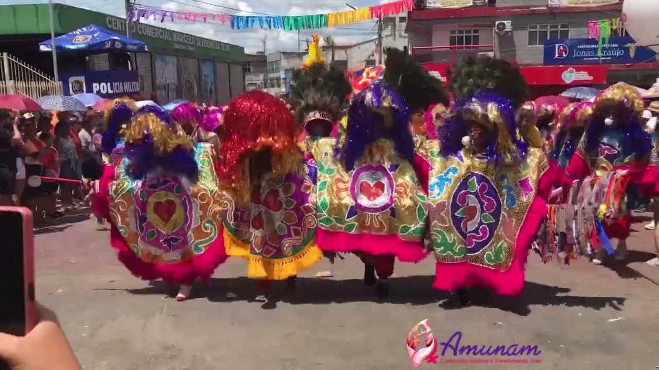 Apresentação do Maracatu Feminino de Baque Solto Coração Nazareno   Nazaré da Mata PE