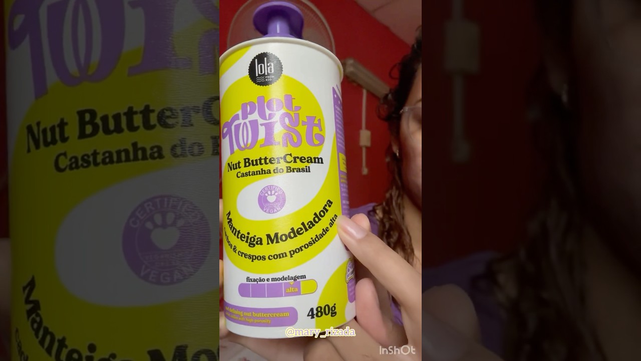 Manteca Modeladora Plot Twist Nut Butter Cream de Lola cosmetics 💜🤍💛