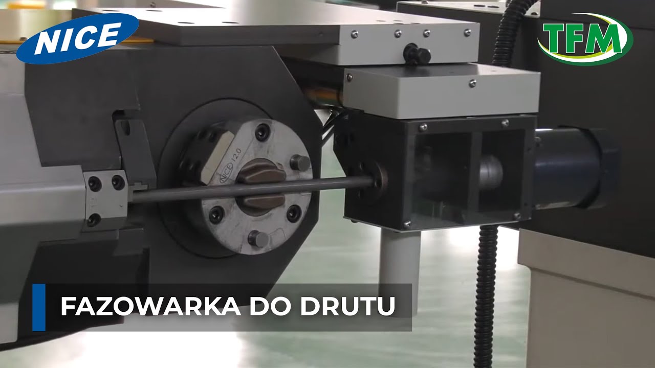 Fazowarka do drutu z giętarką 3D - Nicemach