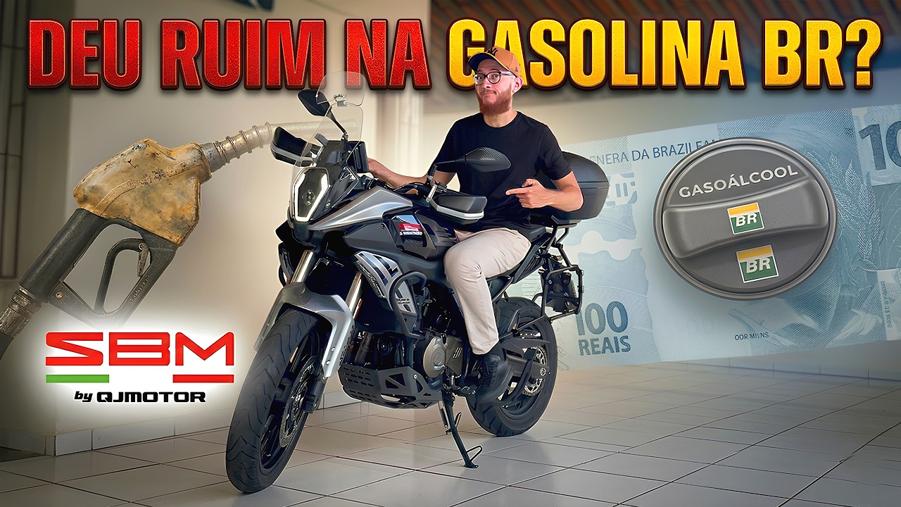 🔥OS EFEITOS DA GASOLINA BRASILEIRA NAS NOVAS MOTOS DA SBM/SHINERAY!