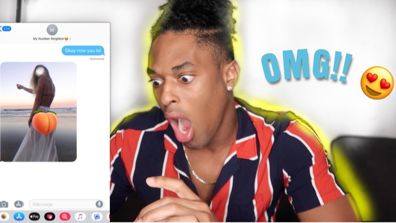 I Texted My Number Neighbor *she sent me this!*