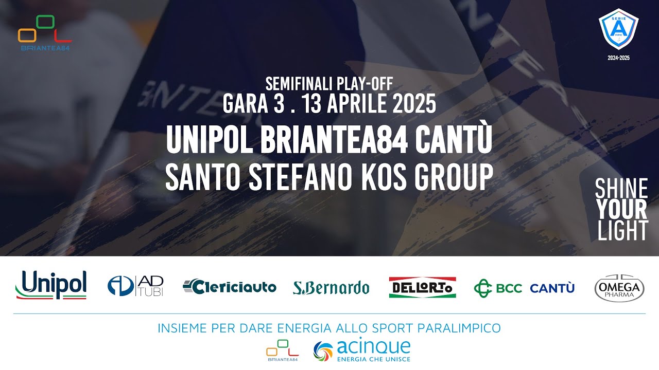 SERIE A FIPIC | Unipol Briantea84 Cantù-Santo Stefano Kos Group