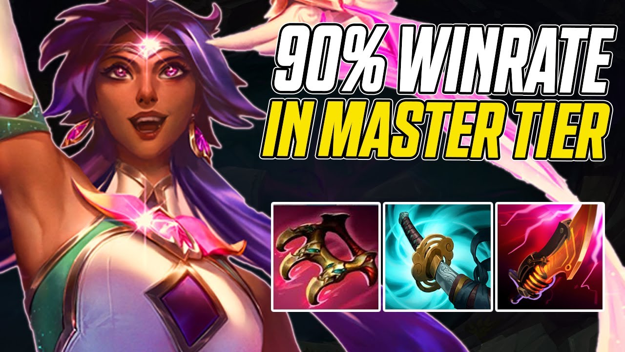 I Got 90% Winrate In Masters Using @LoLEnryu Build!!! Full Gameplay (Rank 1 Nilah EUW)