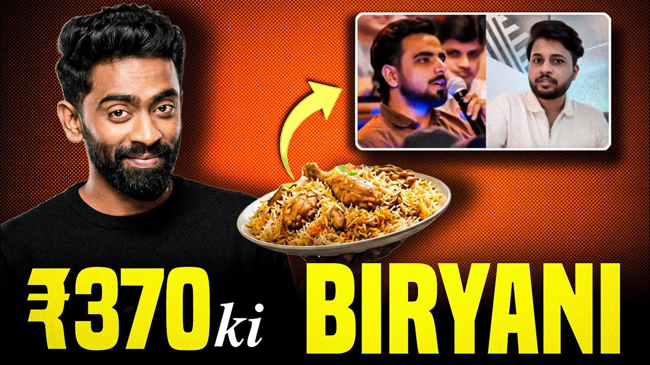 How a ₹370 Biryani Joke Destroyed His Career | Pranit More Comedy Show Controversy