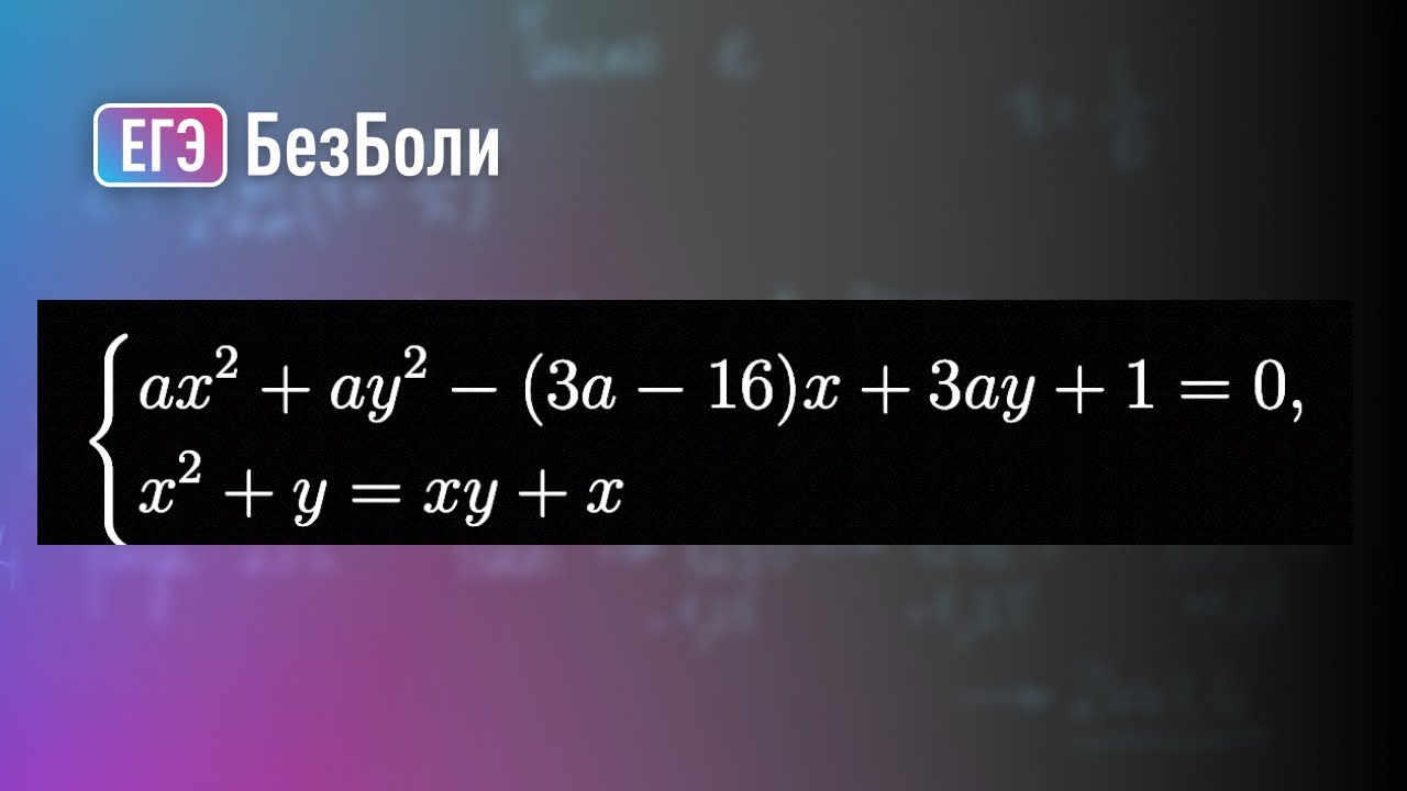 Простая система квадратных уравнений | Параметр 108 | mathus.ru #егэ2024
