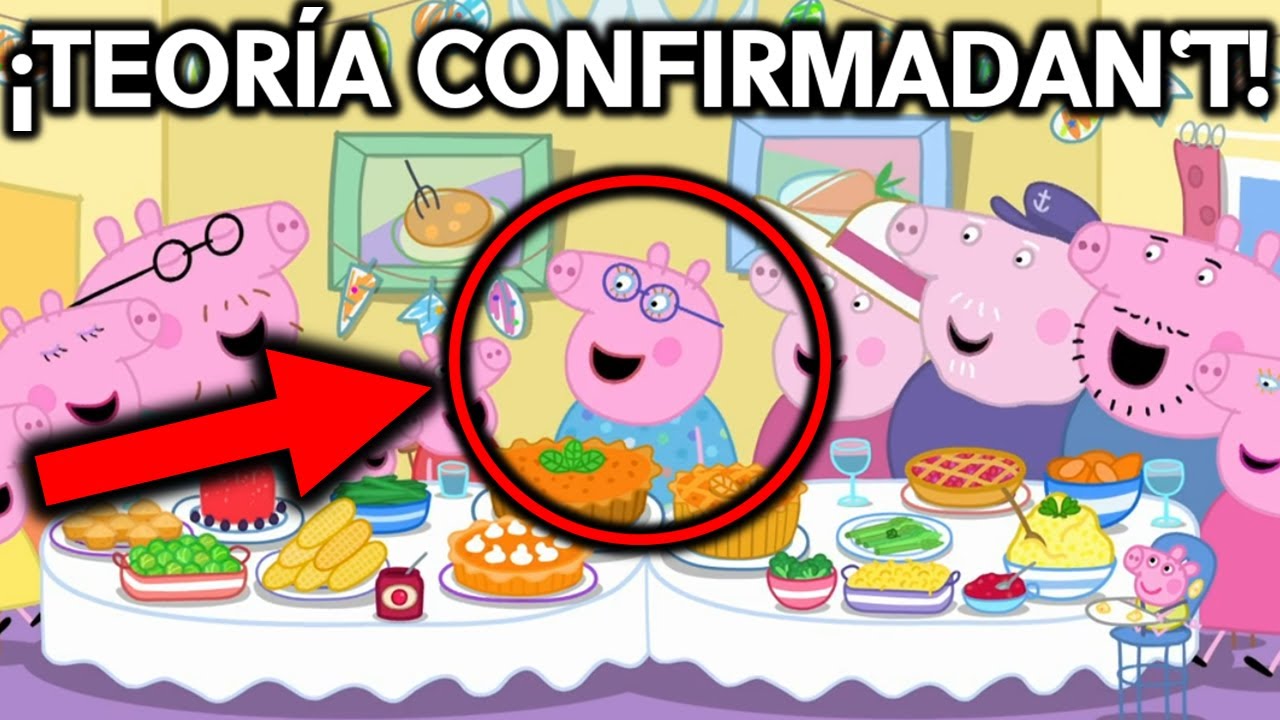 ¡LLEGÓ LA TÍA DOTTIE! Teoría Confirmadan't de Peppa Pig