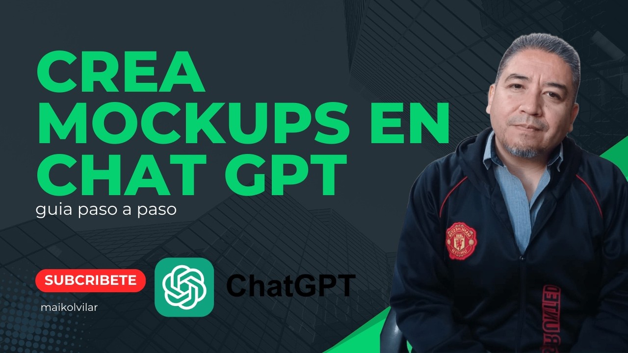 Mockups con ChatGPT: Tutorial completo desde cero