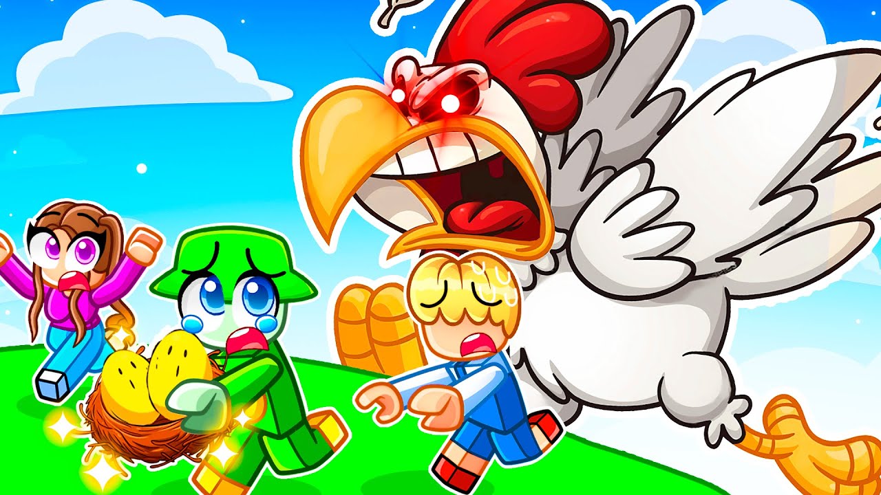 Échapper au POULET GÉANT sur Roblox !