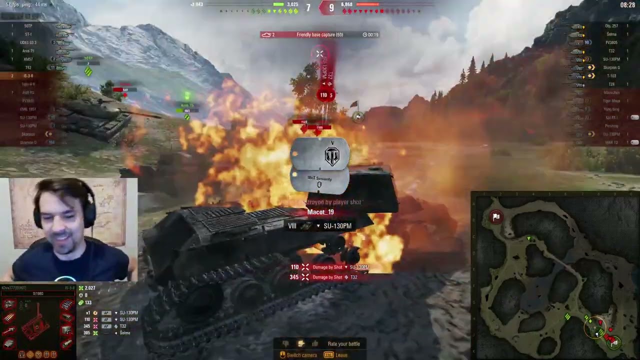 IS-3-II NO GOLD RANDOM Tech Tree Tank grind