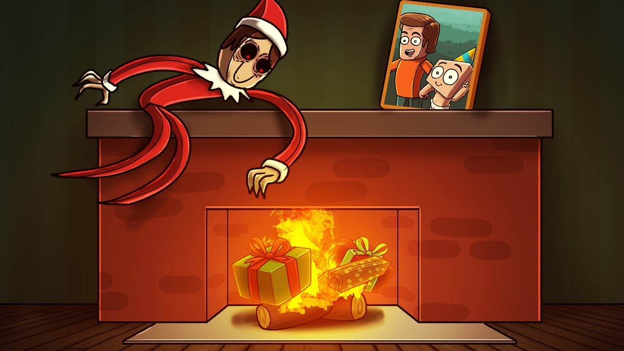 Minecraft - Who's Your Daddy? BABY VS EVIL ELF ON THE SHELF!