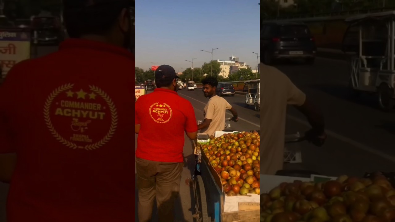 Caps Distribution Drive on the streets of Lucknow | Rangers |Swapna Foundation 