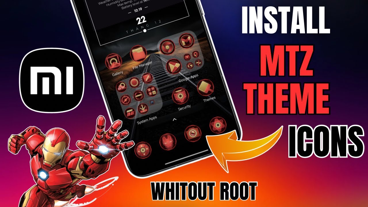 How To Apply MTZ Theme Icons Without Root On Xiaomi HyperOS