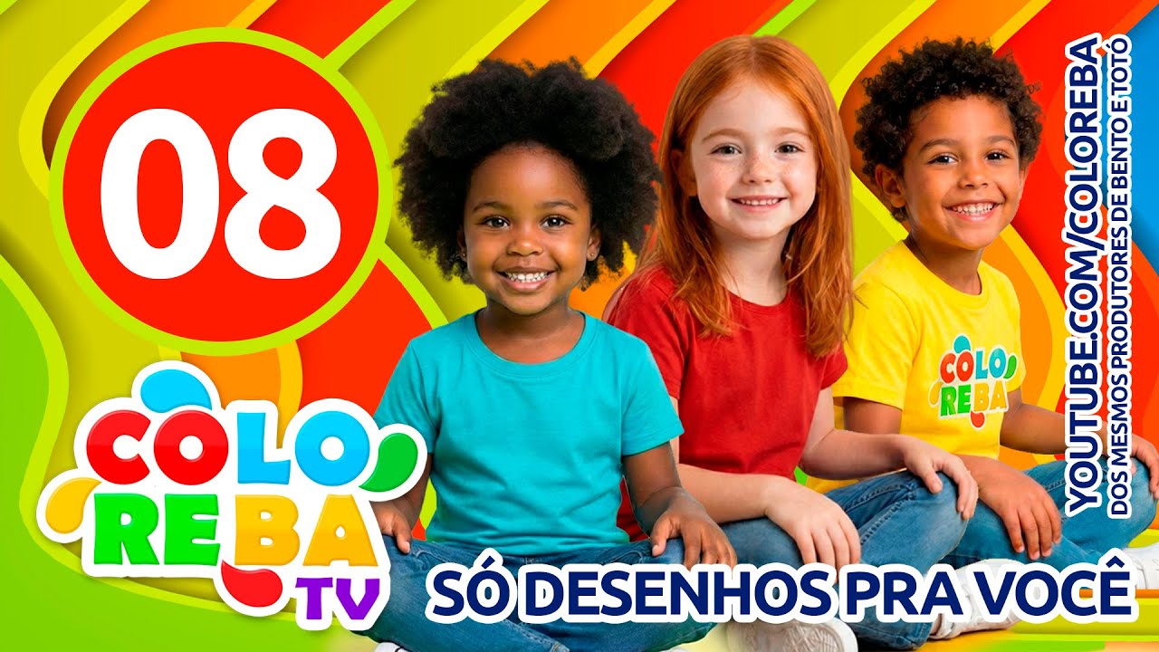 Coloreba TV 08 -  Uma Tv só de Desenhos Animados