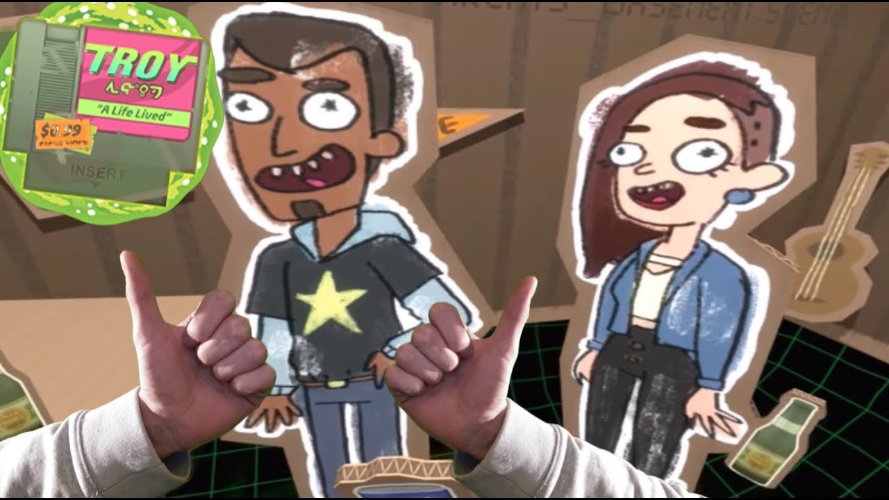 TROY ALL DIFFERENT LIVES /  Rick and Morty: Virtual Rick-ality